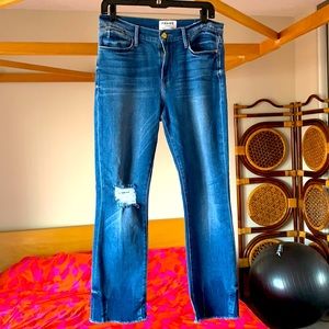 Frame denim size 28 Le High Straight